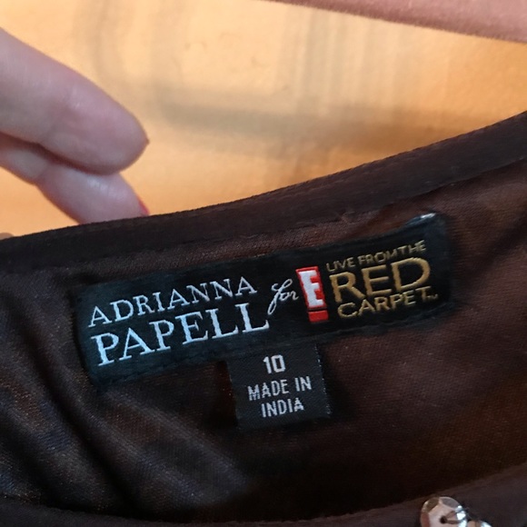 Adrianna Papell Sequin Dress Size 10 - Picture 2 of 3